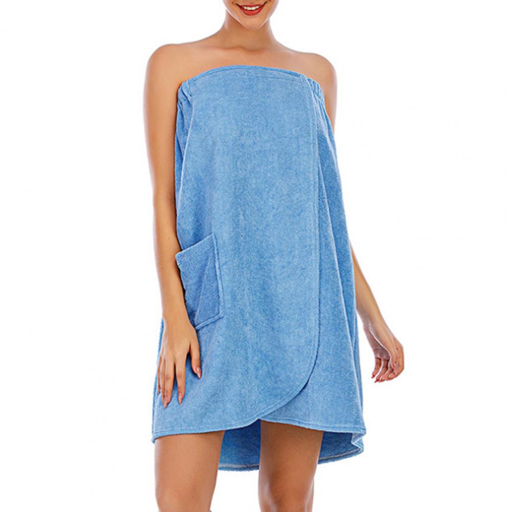 Smart Knee Wrap - Skin-friendly Bathrobe Ultra Absorbent Women's Shower
