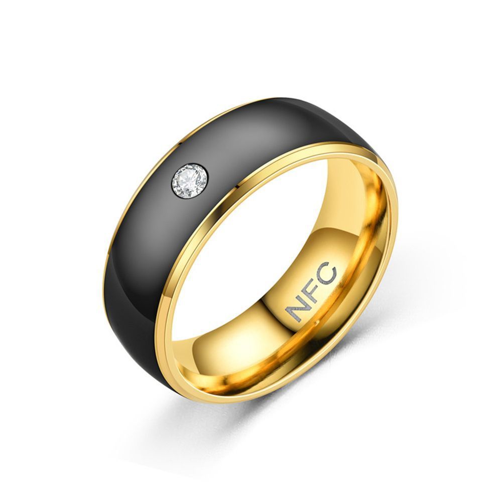 Smart Ring Nfc Pay - Stainless Steel NFC Smart Ring Multifunctional