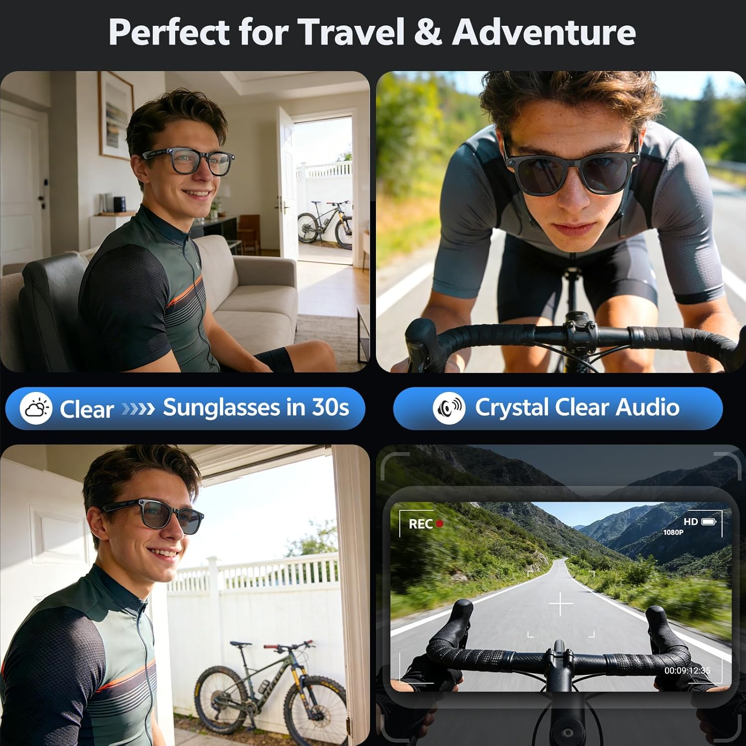 2026 4K 8MP Smart Glasses Men  - огляд і ціна Smart Glasses Lens
