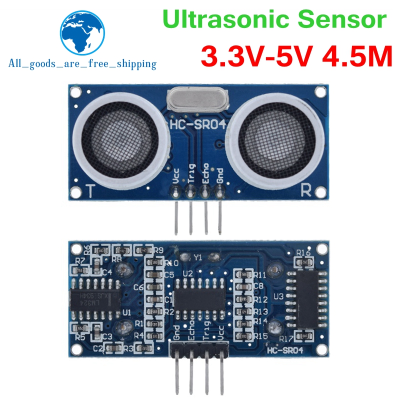 TZT Ultrasonic sensor HC-SR04  - огляд і ціна Muscle Sensor Emg