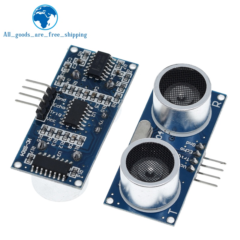 TZT Ultrasonic sensor HC-SR04  - огляд і ціна Muscle Sensor Emg