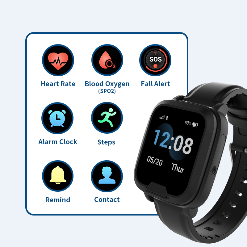 4G Medical Alert Watch Fall De - огляд і ціна Fall Detection Watch