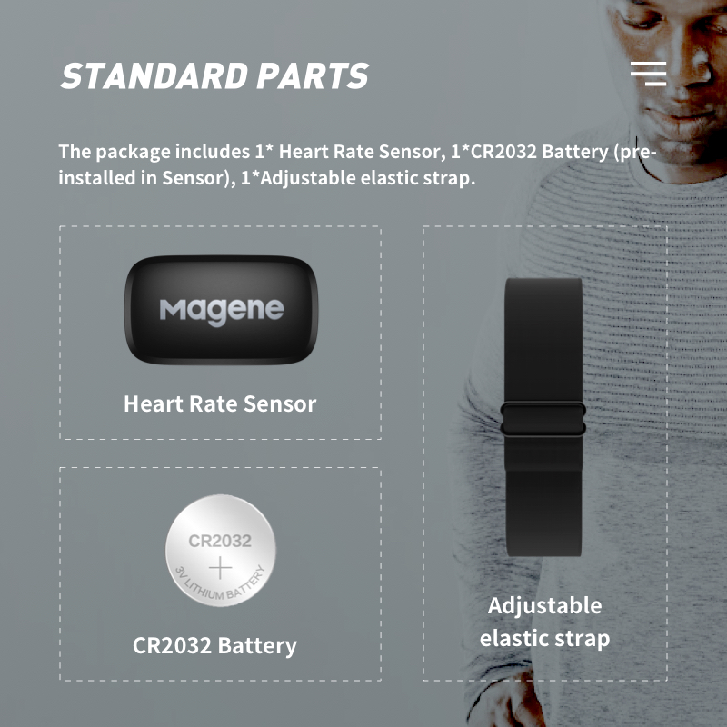 Magene H64 Heart Rate Monitor  - огляд і ціна Breath Rate Monitor