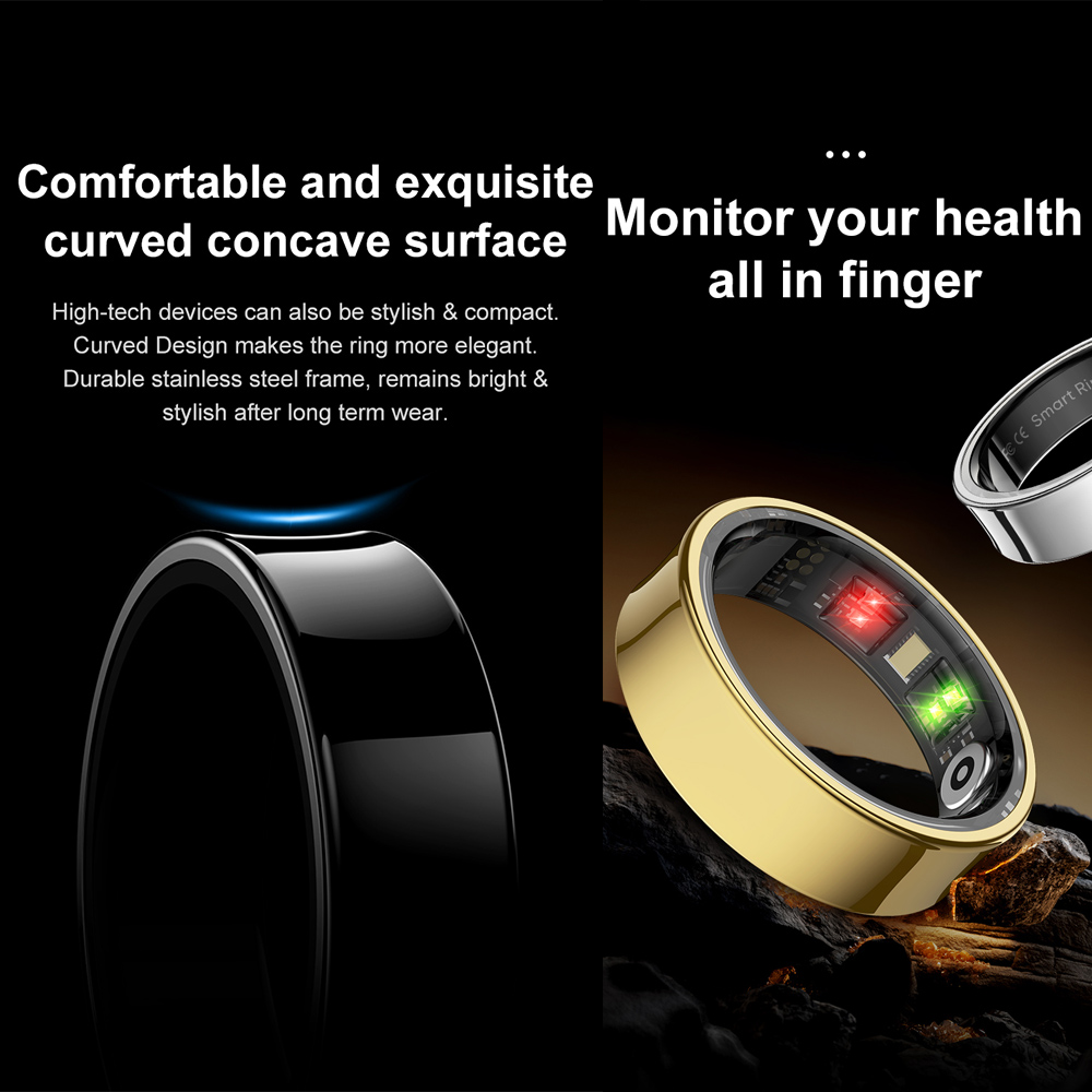 R09 Stainless Steel Smart Ring - огляд і ціна Temperature Ring Skin
