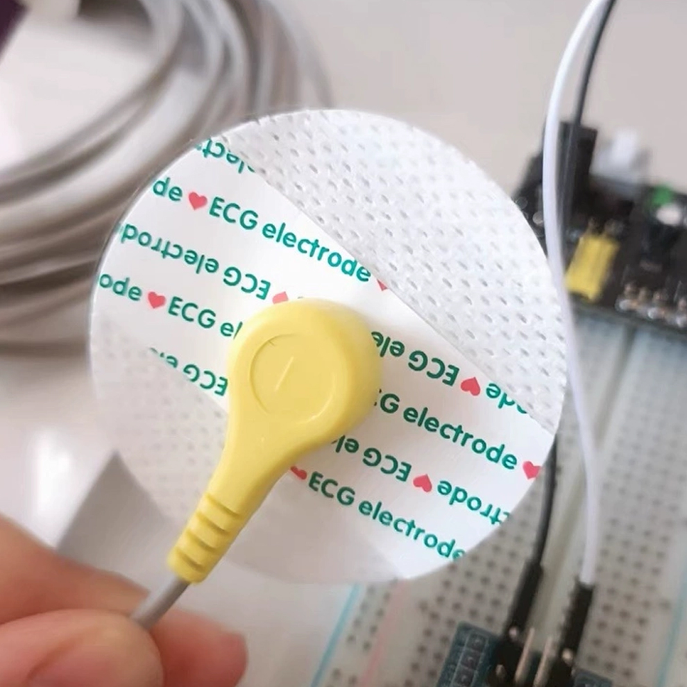 50pcs/1Bag ECG EKG Electrode P - огляд і ціна Ecg Patch Monitor
