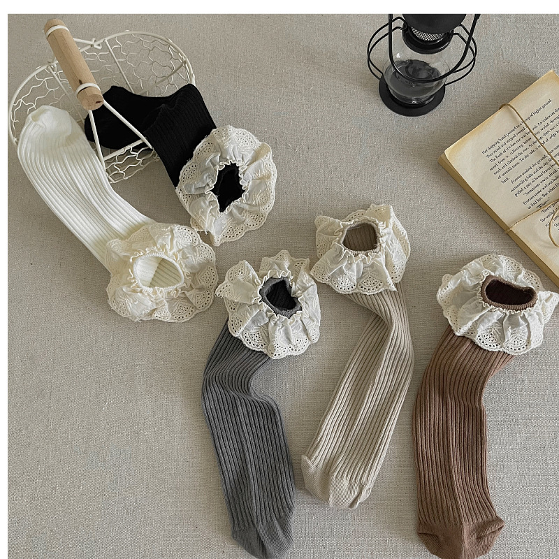 Ruffle Baby Girls Knee High So - огляд і ціна Baby Sock Oximeter