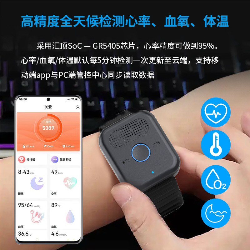 Elderly 5G card positioning wa - огляд і ціна Fall Detection Watch