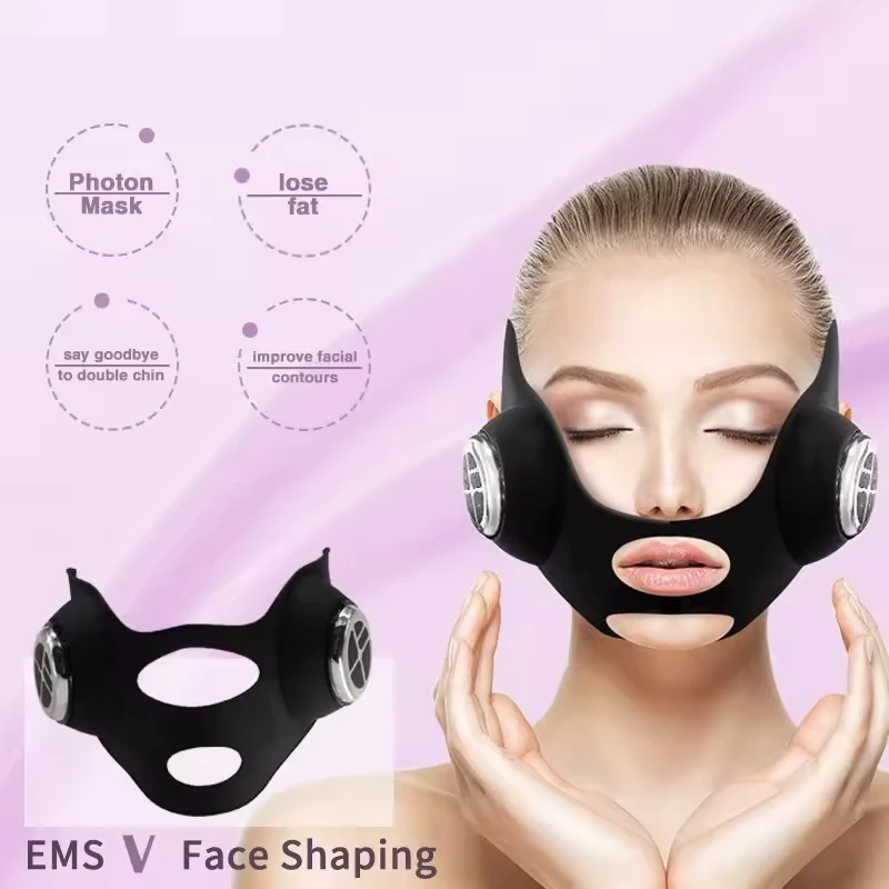 V Face Lifting EMS Facial Mask - огляд і ціна Galvanic Skin Sensor
