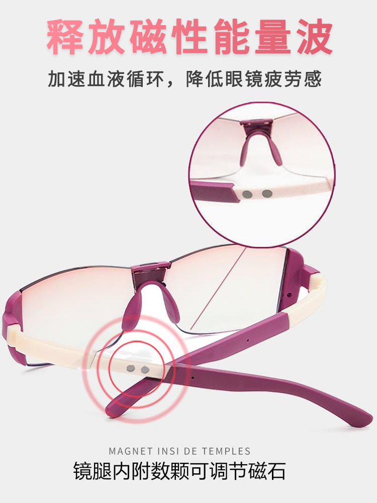 Magnetic Therapy Frameless Dua - огляд і ціна Light Therapy Glasses