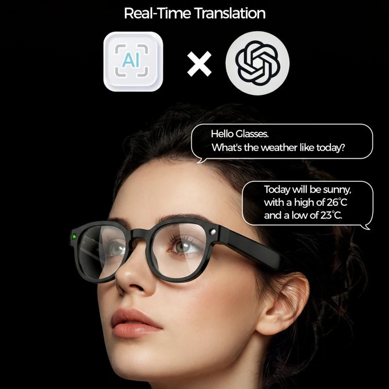 6K HD AI Camera Glasses 800MP  - огляд і ціна Smart Glasses Lens
