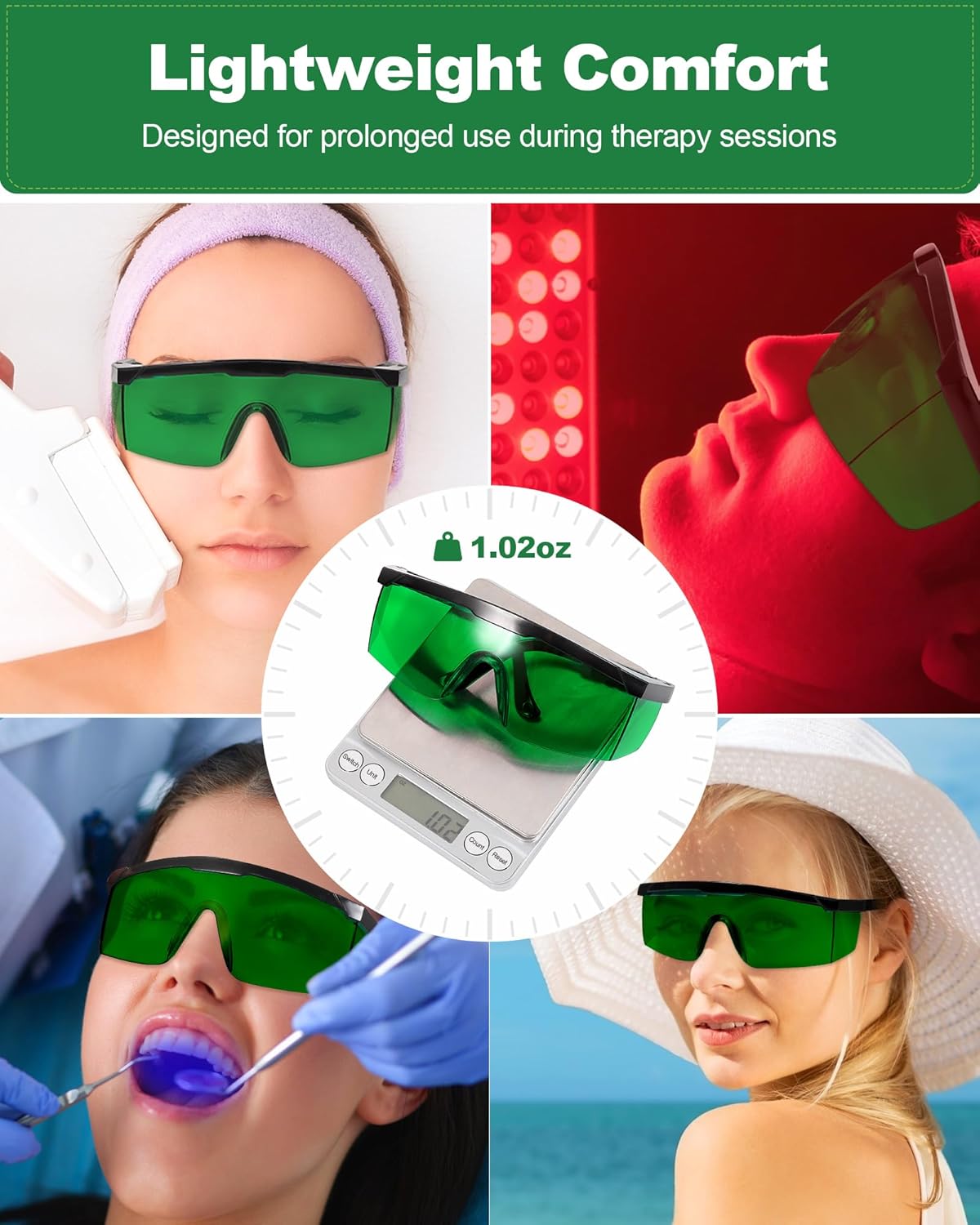 Red Light Therapy Glasses Eye  - огляд і ціна Light Therapy Glasses