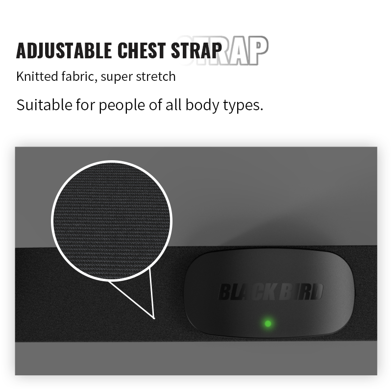 BlackBird HR1 Heart Rate Senso - огляд і ціна Breath Rate Monitor