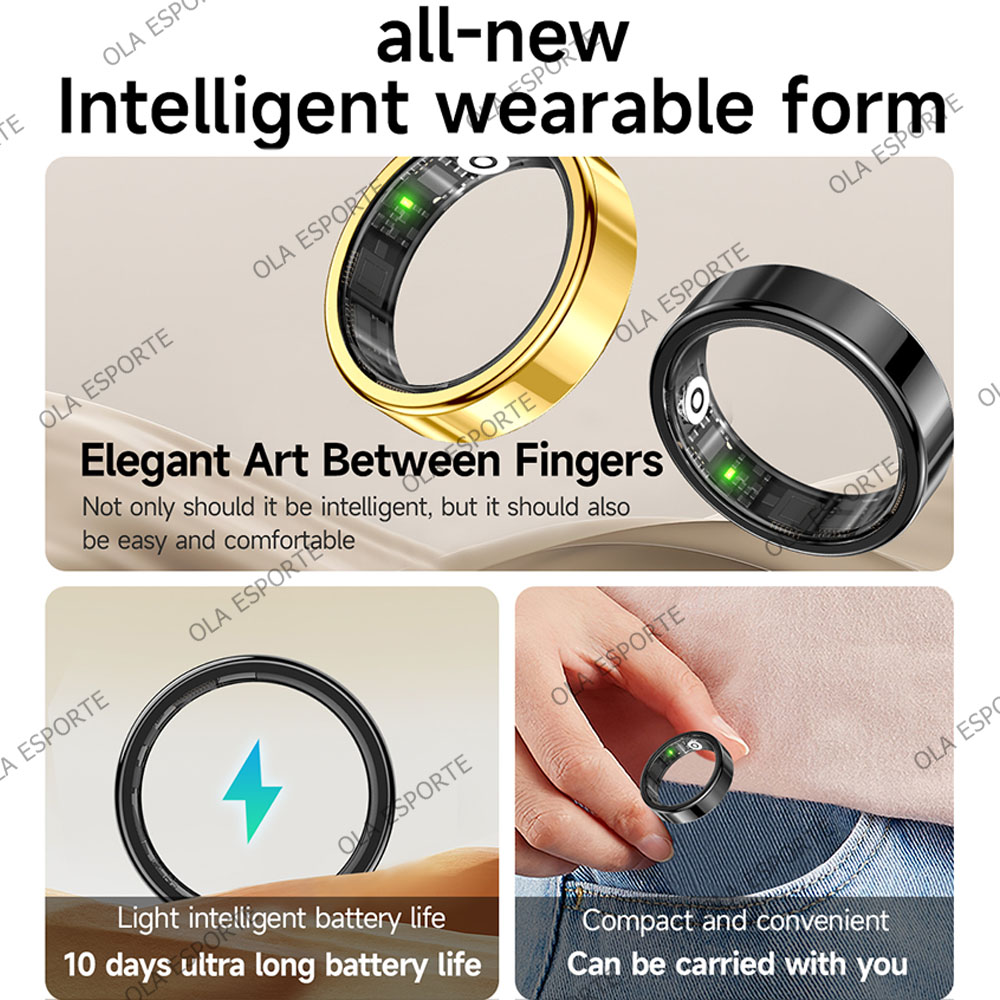 New R09 Smart Ring Men Women w - огляд і ціна Temperature Ring Skin