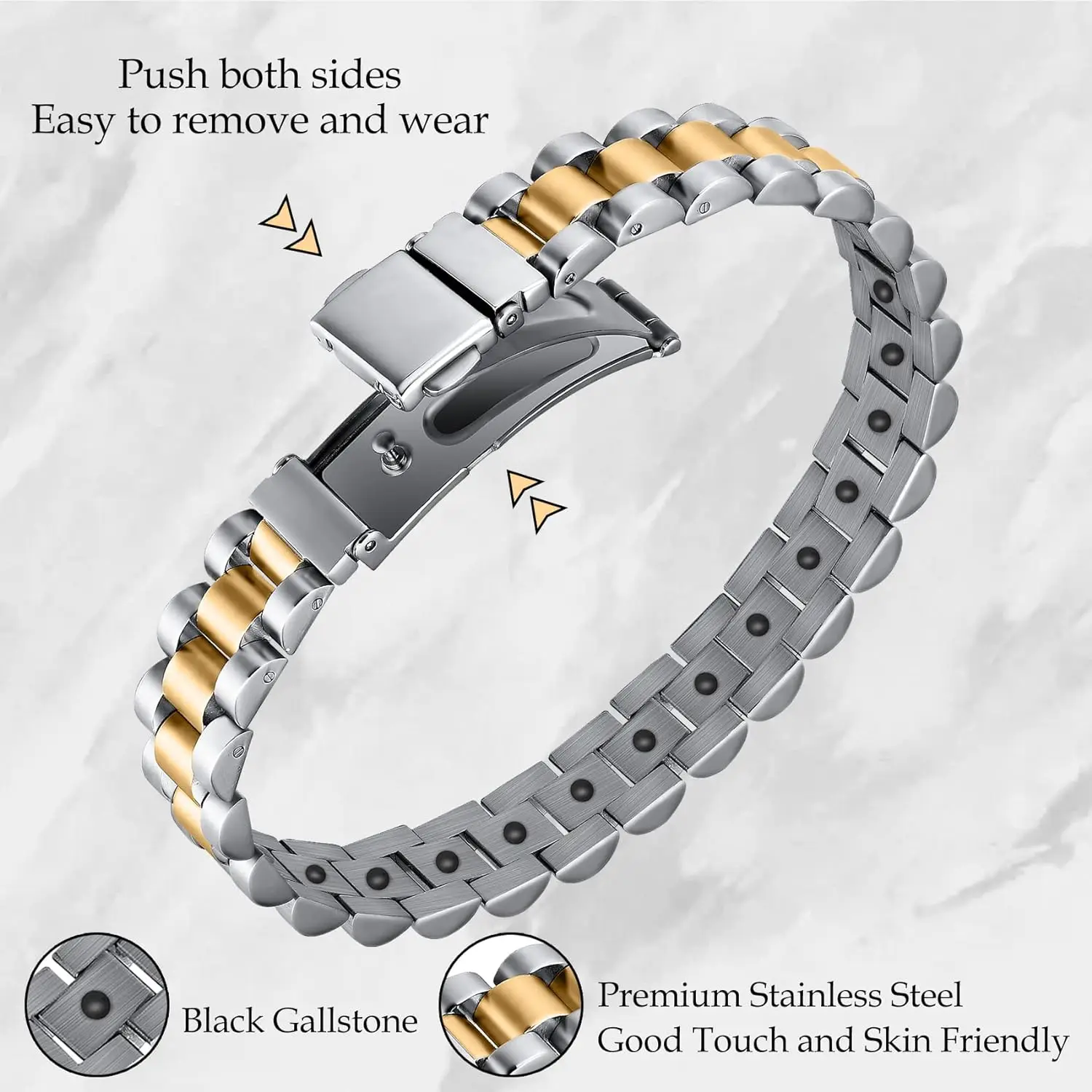 Titanium Steel Hematite Magnet - огляд і ціна Meditation Headband Eeg