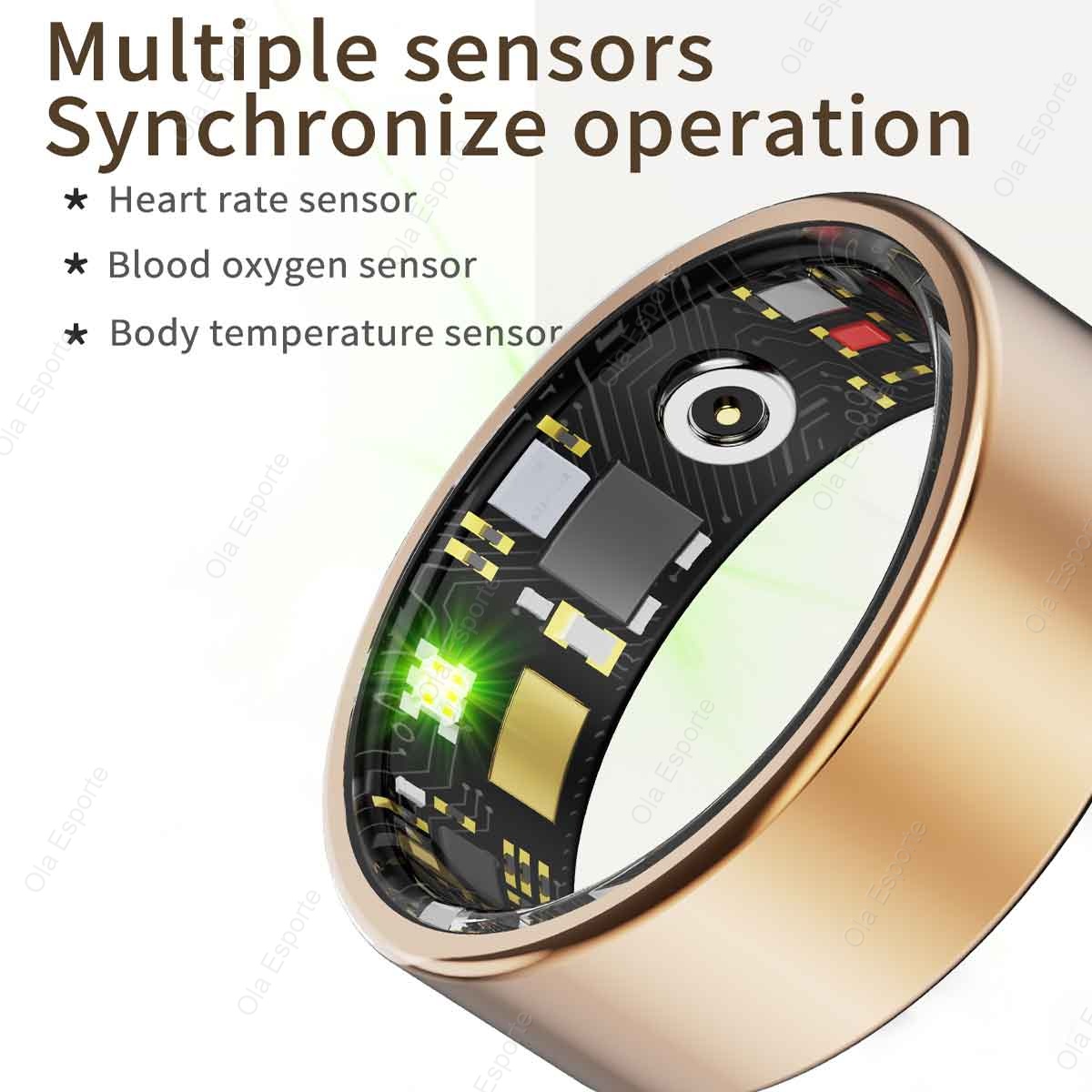 NEW R09 Smart Ring Men Women w - огляд і ціна Temperature Ring Skin