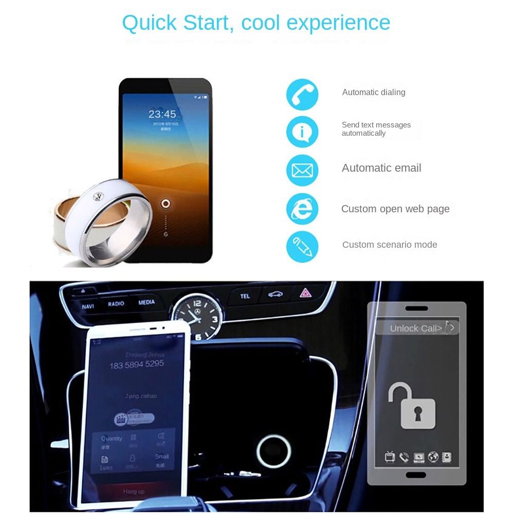 Stainless Steel NFC Smart Ring - огляд і ціна Smart Ring Nfc Pay