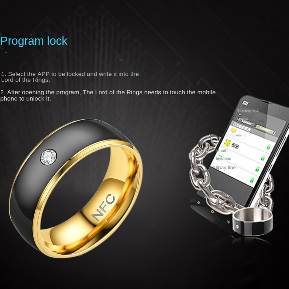 Stainless Steel NFC Smart Ring - огляд і ціна Smart Ring Nfc Pay