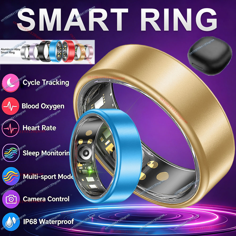 R09 Smart Ring Men Women with  - огляд і ціна Temperature Ring Skin
