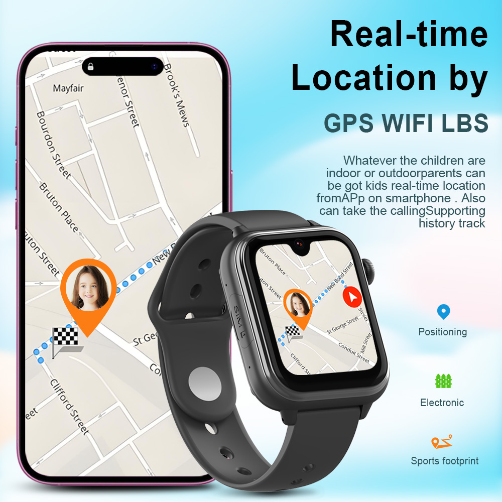 Wonlex KT37 GPS Smart Watch Ki - огляд і ціна Fall Detection Watch