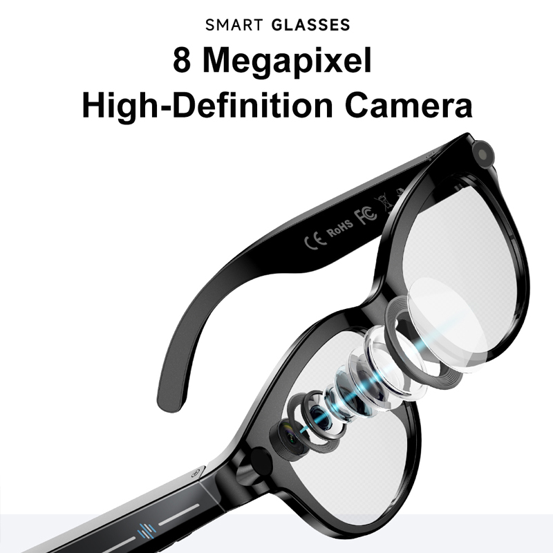 FLAUNT AI Smart Glasses 4K Cam - огляд і ціна Smart Glasses Lens