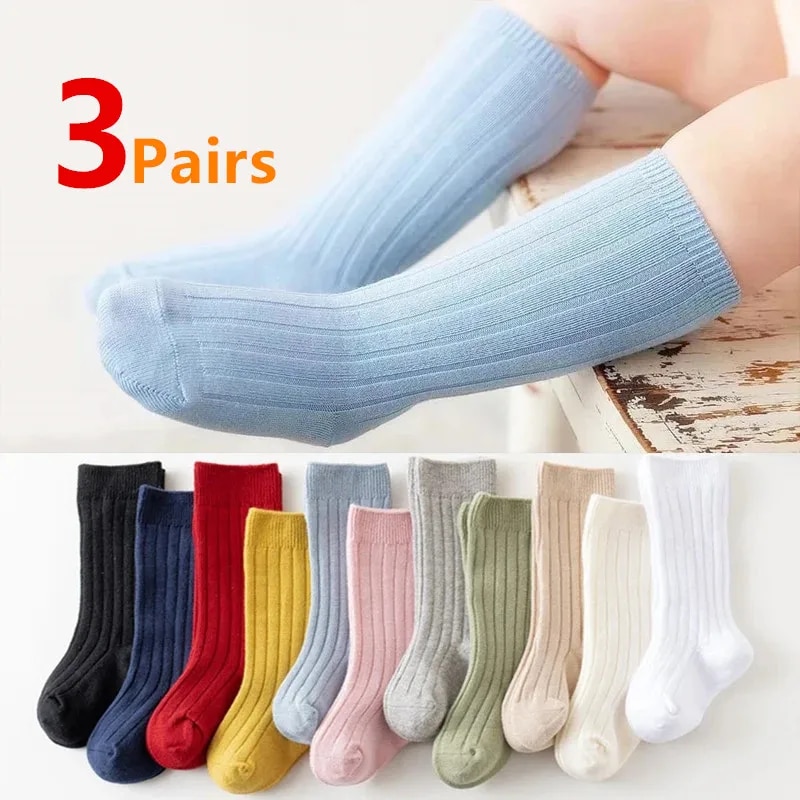 3Pairs/Lot Baby Knee High Sock - огляд і ціна Baby Sock Oximeter