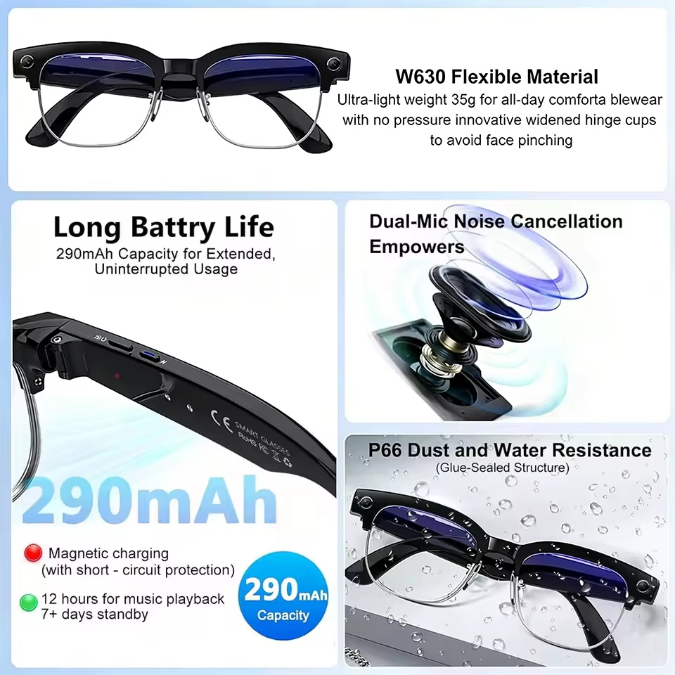 2026New 800W Pixel Camera Smar - огляд і ціна Smart Glasses Lens